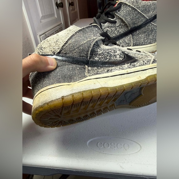 Nike Dunk High Premium SB Salt Stain 2014 - Size 9 - 313171 024 - Picture 10 of 16